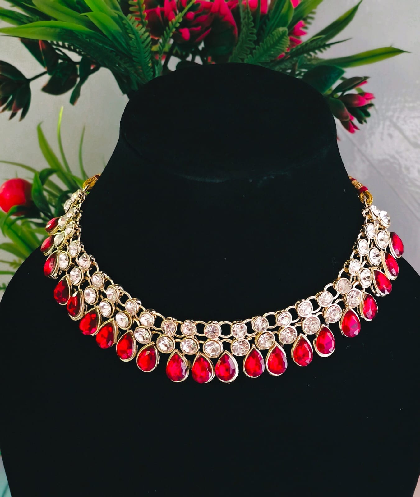 Best Imitation Jewellery Kundan Necklace - Image 4