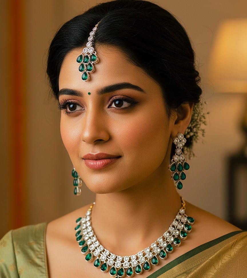 Best Imitation Jewellery Kundan Necklace - Image 8