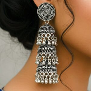 German Silver Jhumka