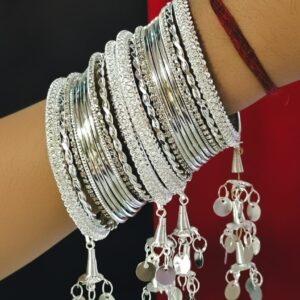 Silver Bangles