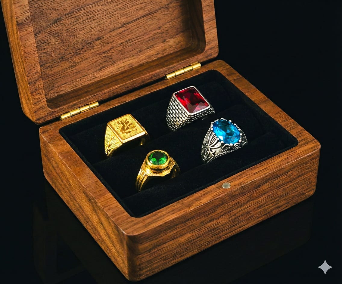 Best Imitation Jewellery Men's Ring Set - Image 2