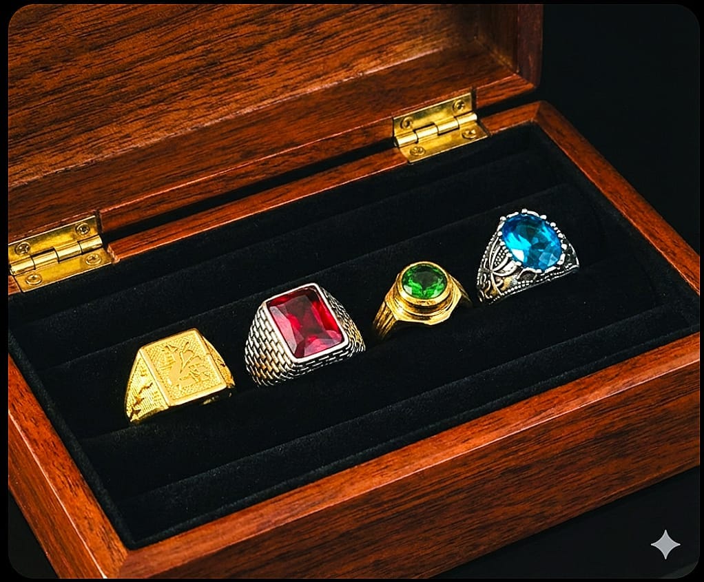 Best Imitation Jewellery Men's Ring Set - Image 3