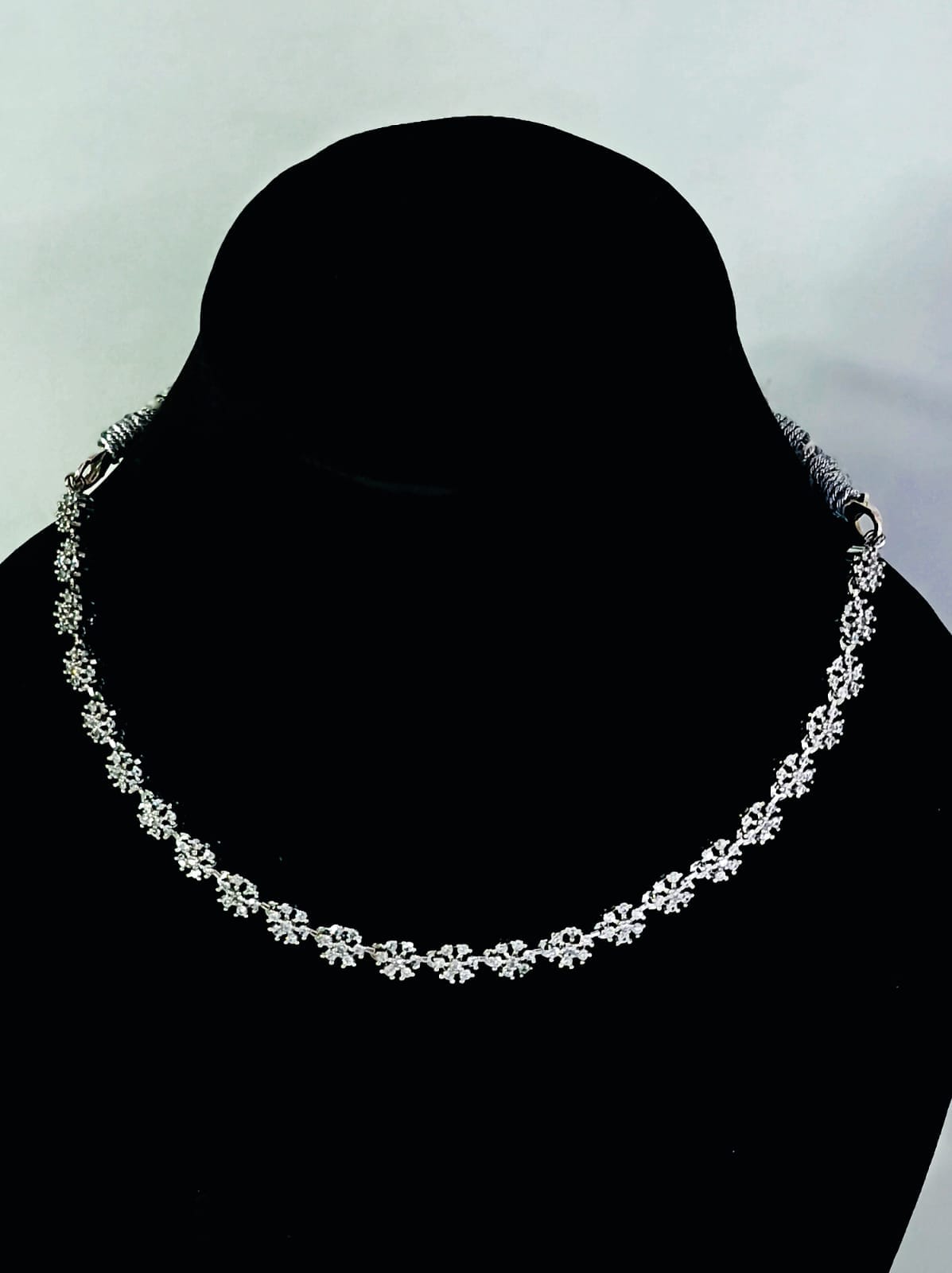 Best Imitation Jewellery Froral AD Necklace - Image 6