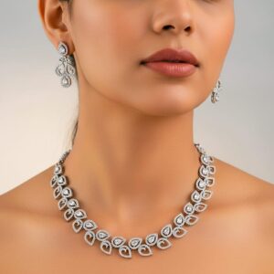 Leaf Design AD Necklace