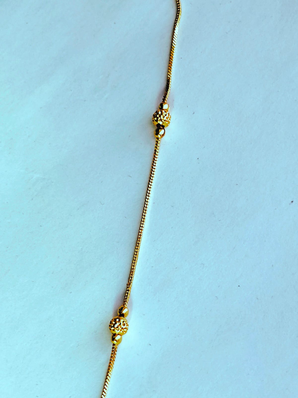 Best Imitation Jewellery Gold chain with decorative beads