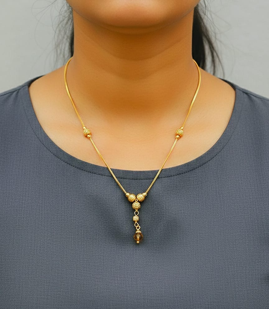 Best Imitation Jewellery Gold Tone Pendant - Image 2