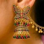 Butterfly Jhumka