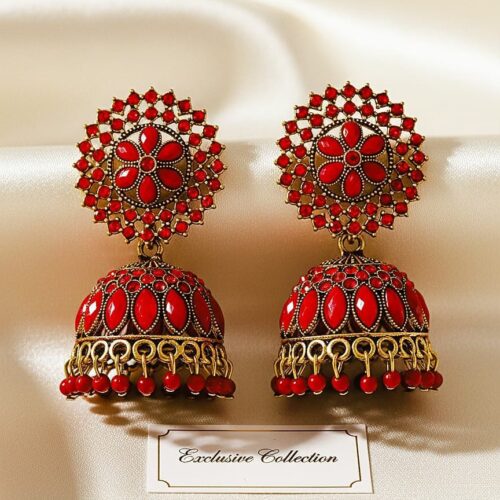 Floral Jhumkas