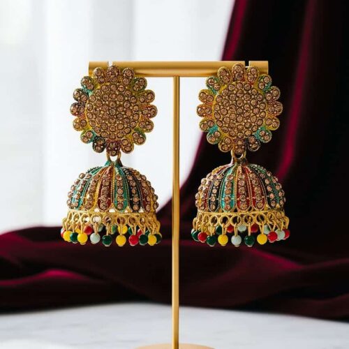 Multicolor Jhumka