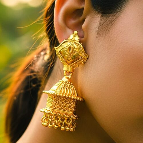 Temple Jhumkas
