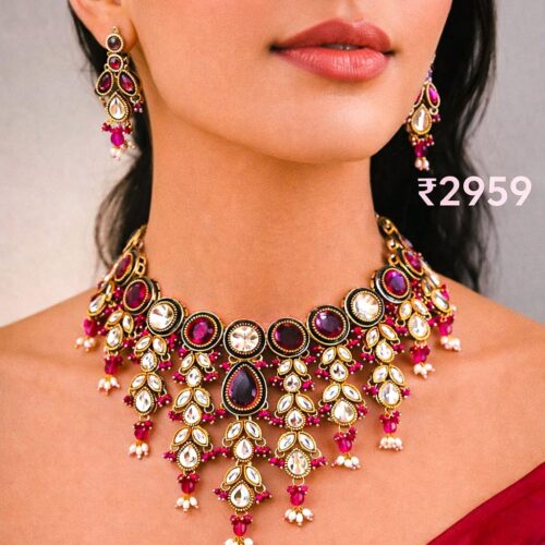 Best Imitation Jewellery Bridal necklace For Women