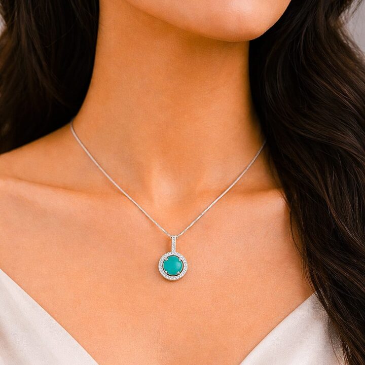 Best Imitation Jewellery AD Pendant Necklace